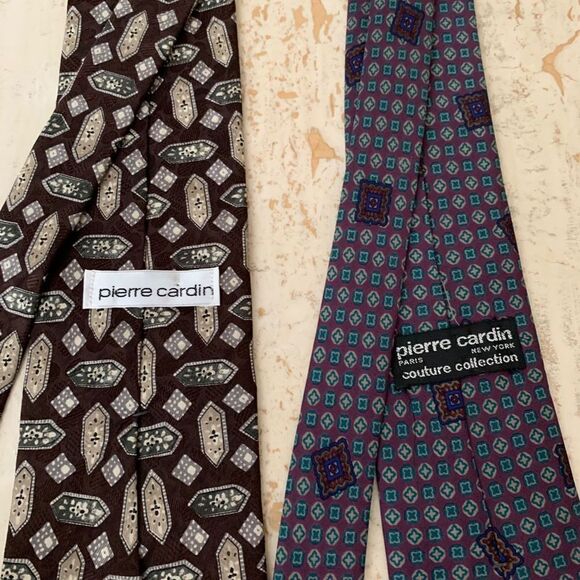 👔Set of 2 pierre cardin ties - Picture 3 of 10